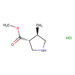 methyl (3R,4R)-4-methylpyrrolidine-3-carboxylate hydrochloride