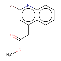 methyl 2-(2-bromoquinolin-4-yl)acetate