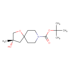 tert-butyl 3-hydroxy-3-methyl-1-oxa-8-azaspiro[4.5]decane-8-carboxylate
