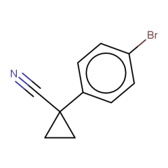 1-(4-bromophenyl)cyclopropane-1-carbonitrile