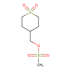 (1,1-dioxo-1-thian-4-yl)methyl methanesulfonate