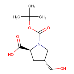 (2S,4R)-1-[(tert-butoxy)carbonyl]-4-(hydroxymethyl)pyrrolidine-2-carboxylic acid