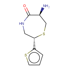 (2S,6R)-6-amino-2-(thiophen-2-yl)-1,4-thiazepan-5-one