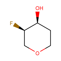 (3R,4S)-3-fluorooxan-4-ol