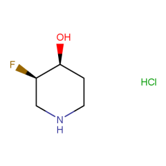 (3R,4S)-3-fluoropiperidin-4-ol hydrochloride
