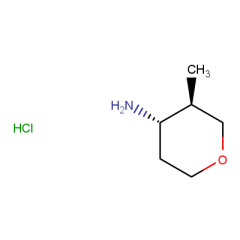 (3R,4S)-3-methyloxan-4-amine hydrochloride
