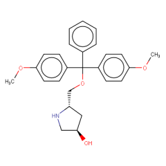 (3R,5S)-5-{[bis(4-methoxyphenyl)(phenyl)methoxy]methyl}pyrrolidin-3-ol