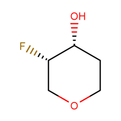 (3S,4R)-3-fluorooxan-4-ol