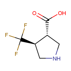 (3S,4S)-4-(trifluoromethyl)pyrrolidine-3-carboxylic acid
