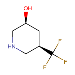(3S,5R)-5-(trifluoromethyl)piperidin-3-ol
