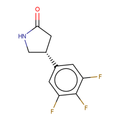 (4R)-4-(3,4,5-trifluorophenyl)pyrrolidin-2-one