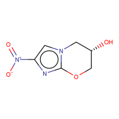(6S)-2-nitro-5H,6H,7H-imidazo[2,1-b][1,3]oxazin-6-ol