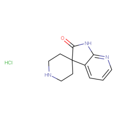 1',2'-dihydrospiro[piperidine-4,3'-pyrrolo[2,3-b]pyridin]-2'-one hydrochloride