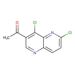 1-(4,6-dichloro-1,5-naphthyridin-3-yl)ethan-1-one