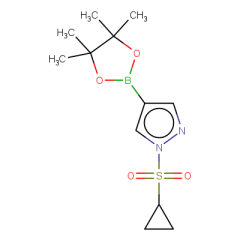 1-(cyclopropanesulfonyl)-4-(tetramethyl-1,3,2-dioxaborolan-2-yl)-1H-pyrazole