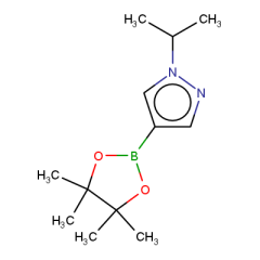 1-(propan-2-yl)-4-(tetramethyl-1,3,2-dioxaborolan-2-yl)-1H-pyrazole