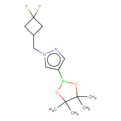 1-[(3,3-difluorocyclobutyl)methyl]-4-(tetramethyl-1,3,2-dioxaborolan-2-yl)-1H-pyrazole