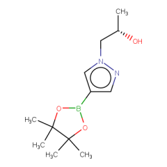 1-[4-(tetramethyl-1,3,2-dioxaborolan-2-yl)-1H-pyrazol-1-yl]propan-2-ol