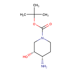 tert-butyl (3R,4S)-4-amino-3-hydroxypiperidine-1-carboxylate