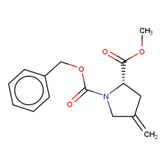 1-benzyl 2-methyl (2S)-4-methylidenepyrrolidine-1,2-dicarboxylate