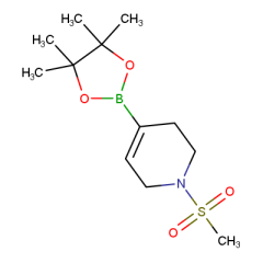 1-methanesulfonyl-4-(tetramethyl-1,3,2-dioxaborolan-2-yl)-1,2,3,6-tetrahydropyridine
