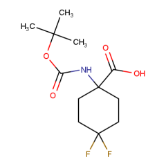 1-tert-butoxycarbonylamino-4,4-difluoro-cyclohexanecarboxylic acid