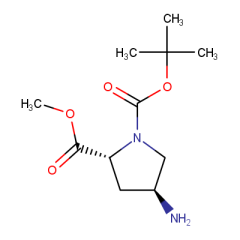 1-tert-butyl 2-methyl (2R,4S)-4-aminopyrrolidine-1,2-dicarboxylate