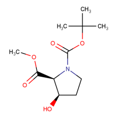 1-tert-butyl 2-methyl (2S,3R)-3-hydroxypyrrolidine-1,2-dicarboxylate