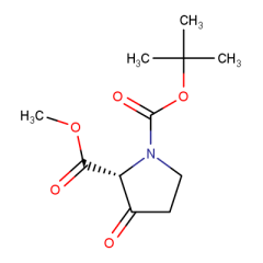 1-tert-butyl 2-methyl 3-oxopyrrolidine-1,2-dicarboxylate