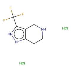 3-(trifluoromethyl)-1H,4H,5H,6H,7H-pyrazolo[4,3-c]pyridine dihydrochloride