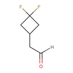 2-(3,3-difluorocyclobutyl)acetaldehyde