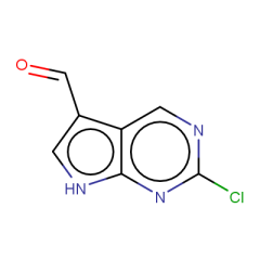 2-chloro-7H-pyrrolo[2,3-d]pyrimidine-5-carbaldehyde