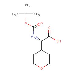 (S)-2-((tert-butoxycarbonyl)amino)-2-(tetrahydro-2H-pyran-4-yl)acetic acid