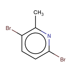 3,6-dibromo-2-methylpyridine