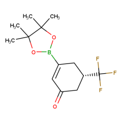 3-(4,4,5,5-tetramethyl-1,3,2-dioxaborolan-2-yl)-5-(trifluoromethyl)cyclohex-2-en-1-one