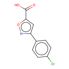 3-(4-chlorophenyl)-1,2-oxazole-5-carboxylic acid