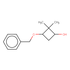 3-(benzyloxy)-2,2-dimethylcyclobutan-1-ol