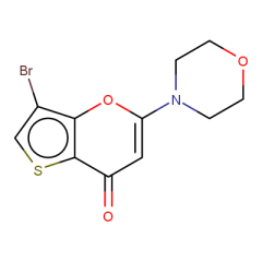3-bromo-5-(morpholin-4-yl)-7H-thieno[3,2-b]pyran-7-one