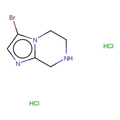 3-bromo-5H,6H,7H,8H-imidazo[1,2-a]pyrazine dihydrochloride