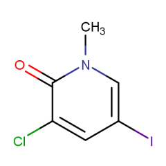 3-chloro-5-iodo-1-methyl-1,2-dihydropyridin-2-one