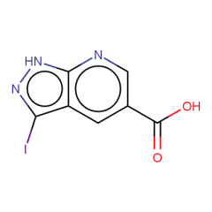 3-iodo-1H-pyrazolo[3,4-b]pyridine-5-carboxylic acid