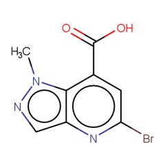 5-bromo-1-methyl-1H-pyrazolo[4,3-b]pyridine-7-carboxylic acid