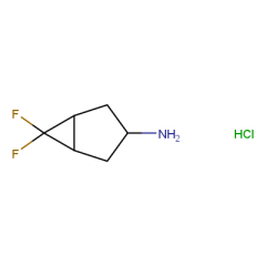 6,6-difluorobicyclo[3.1.0]hexan-3-amine hydrochloride
