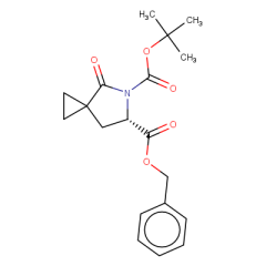 6-benzyl 5-tert-butyl (6S)-4-oxo-5-azaspiro[2.4]heptane-5,6-dicarboxylate
