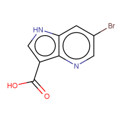 6-bromo-1H-pyrrolo[3,2-b]pyridine-3-carboxylic acid