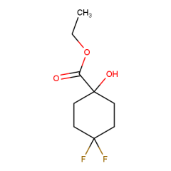 ethyl 4,4-difluoro-1-hydroxycyclohexane-1-carboxylate