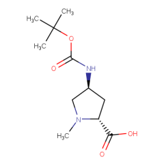 (2R,4S)-4-{[(tert-butoxy)carbonyl]amino}-1-methylpyrrolidine-2-carboxylic acid