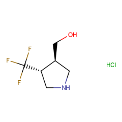 [(3R,4R)-4-(trifluoromethyl)pyrrolidin-3-yl]methanol hydrochloride