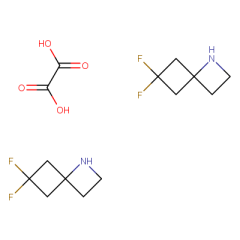 6,6-difluoro-1-azaspiro[3.3]heptane hemioxalate