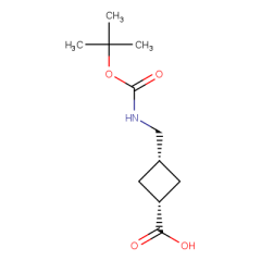 cis-3-({[(tert-butoxy)carbonyl]amino}methyl)cyclobutane-1-carboxylic acid